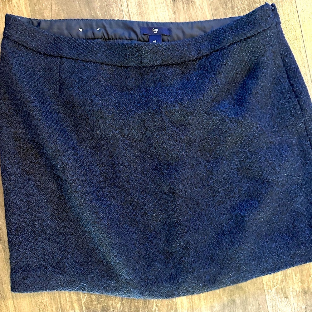Womens 8 Gap Wool Skirt
